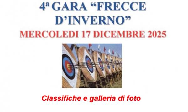 4&deg; Gara Frecce d'Inverno.
